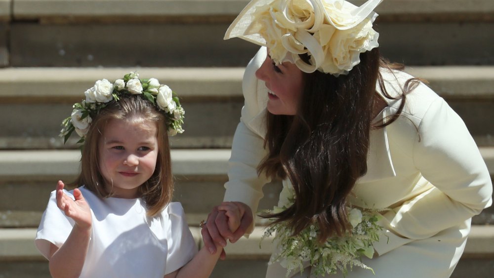 Kate middleton y su hija charlotte 