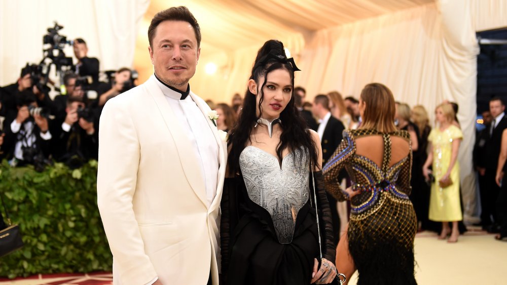 Grimes y Elon Musk 