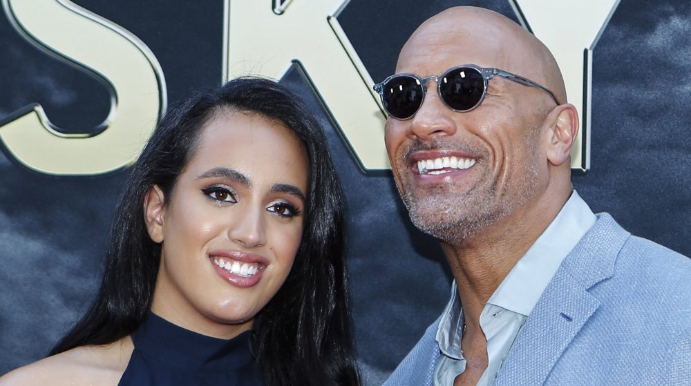 Dwayne Johnson y Simone Alexandra Johnson