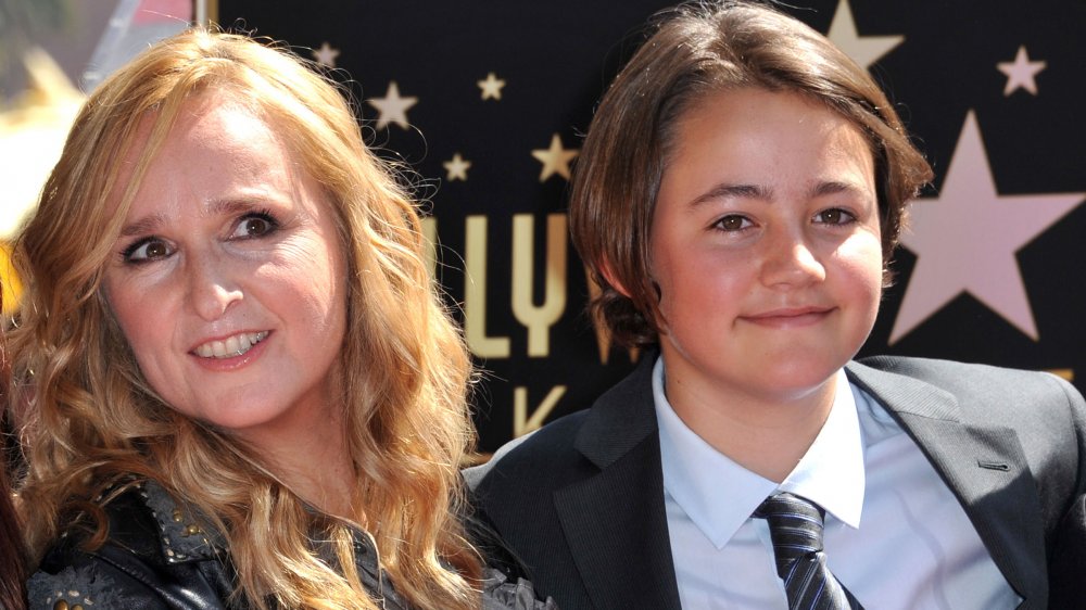 Melissa Etheridge con hijo Beckett