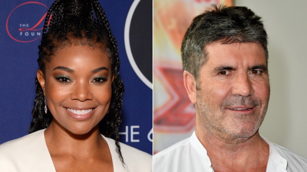 Gabrielle Union y Simon Cowell