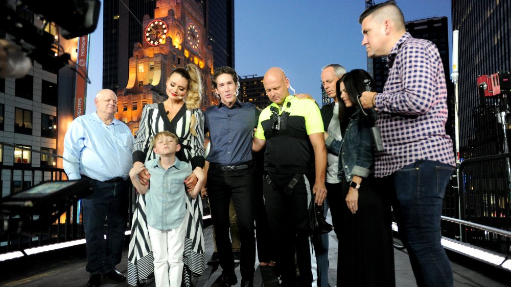   Lijana Wallenda, Joel Osteen, Nik Wallenda, familia Wallenda