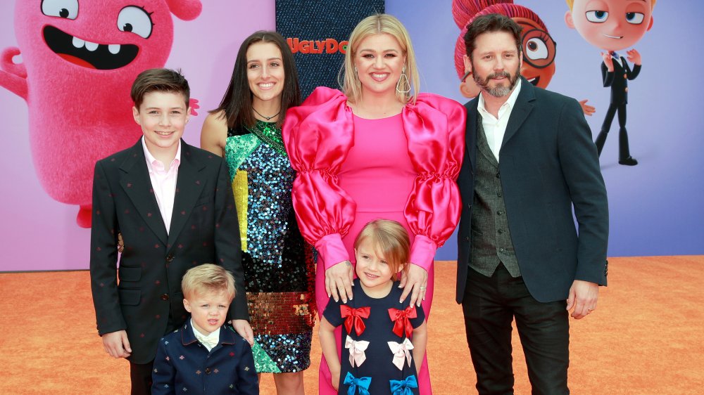 Kelly clarkson y familia 