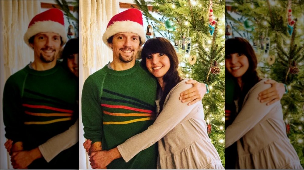 El cantante y compositor Jason Mraz y su esposa Christina Carano