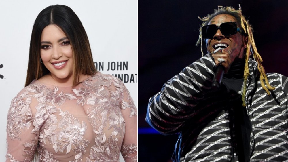 Denise Bidot y Lil Wayne 