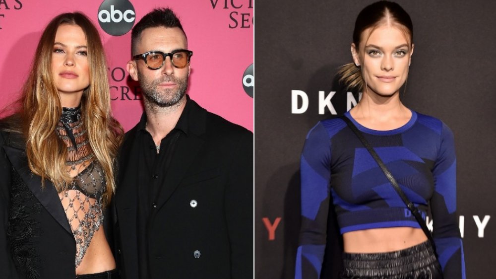 Behati Prinsloo, Adam Levine y Nina Agdal