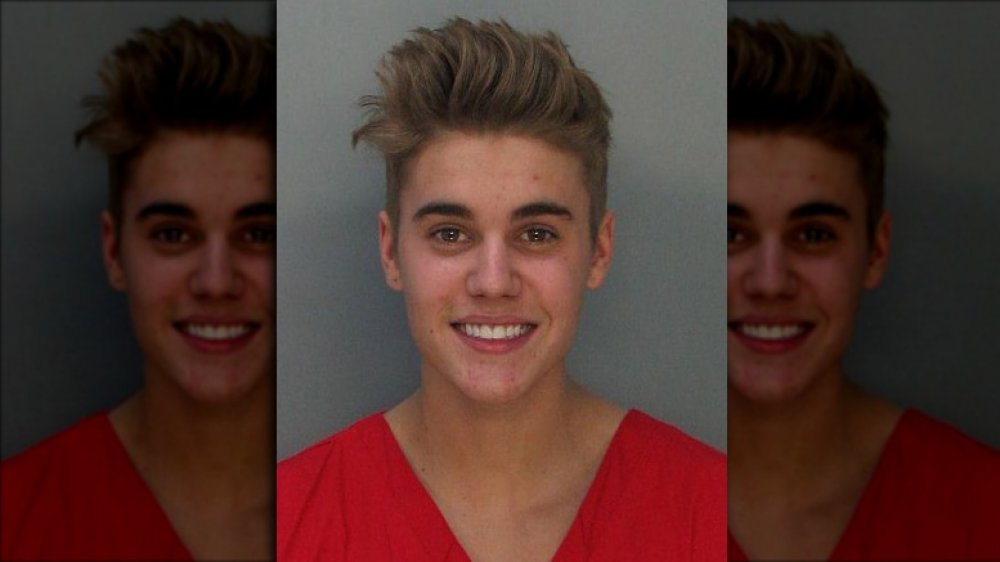 Foto de Justin Bieber para arresto por DUI en 2014 