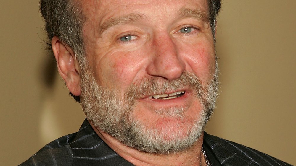 Robin Williams sonriendo 