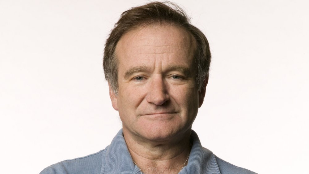 Retrato promocional de Robin Williams para la campaña Buscar la causa 