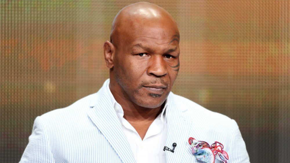 Mike tyson en la gira de verano tca en beverly hills 