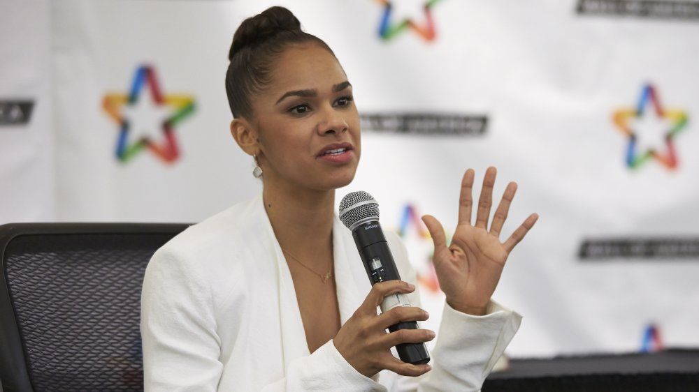 Misty Copeland hablando