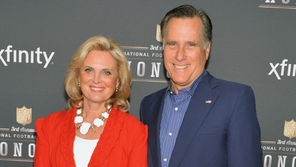 Ann Romney y Mitt Romney en la 3ra Honores anuales de la NFL