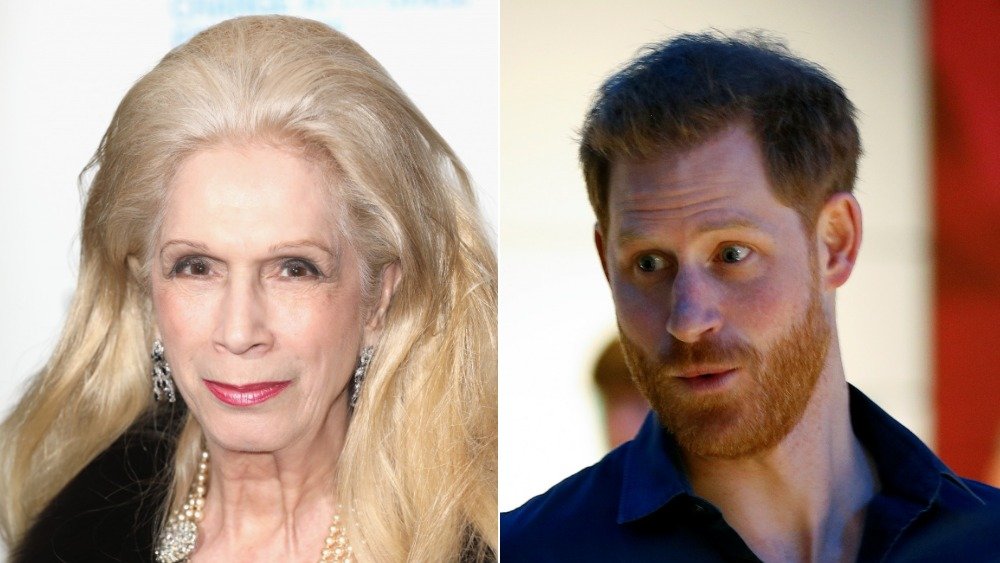 Lady Colin Campbell y el príncipe Harry