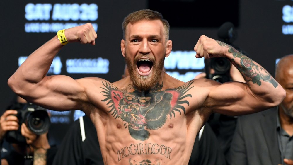 Conor McGregor sonriendo