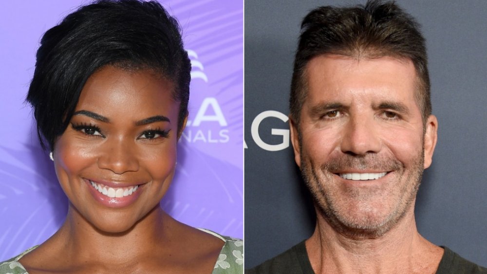 Gabrielle Union y Simon Cowell