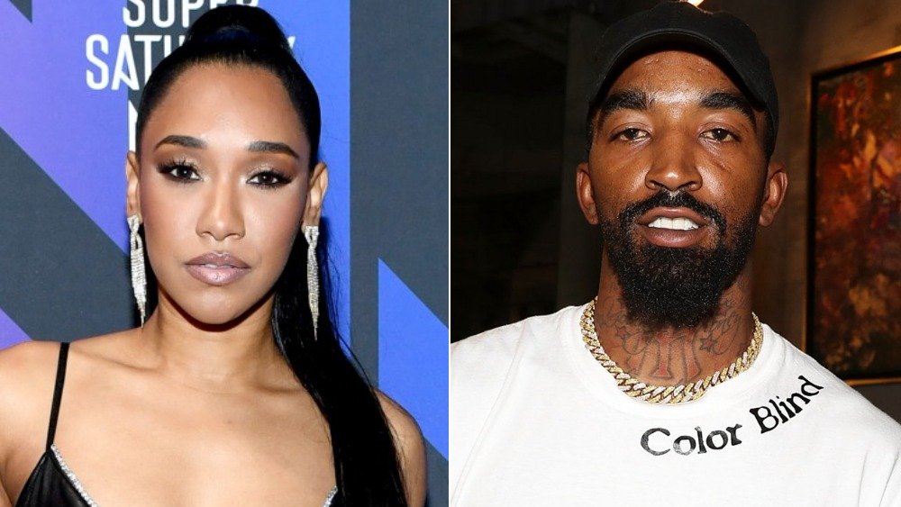 Candice Patton, J.R. Smith