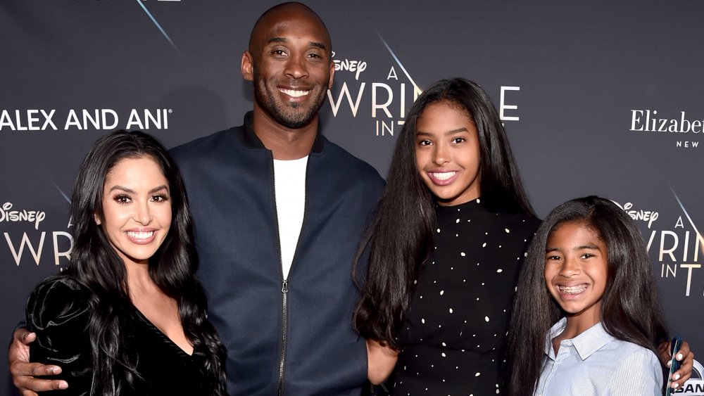 Vanessa, Kobe, Natalia y Gianna Bryant