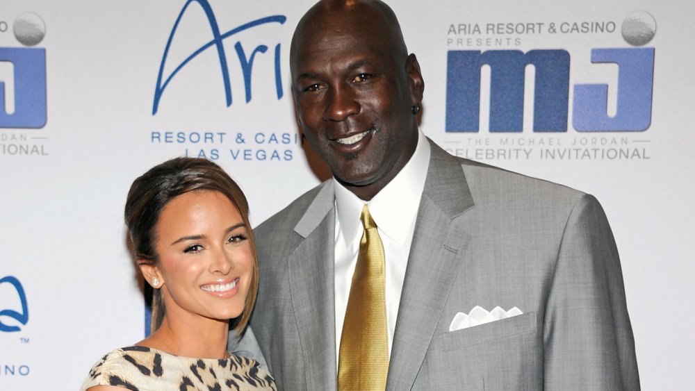 Yvette Prieto y Michael Jordan