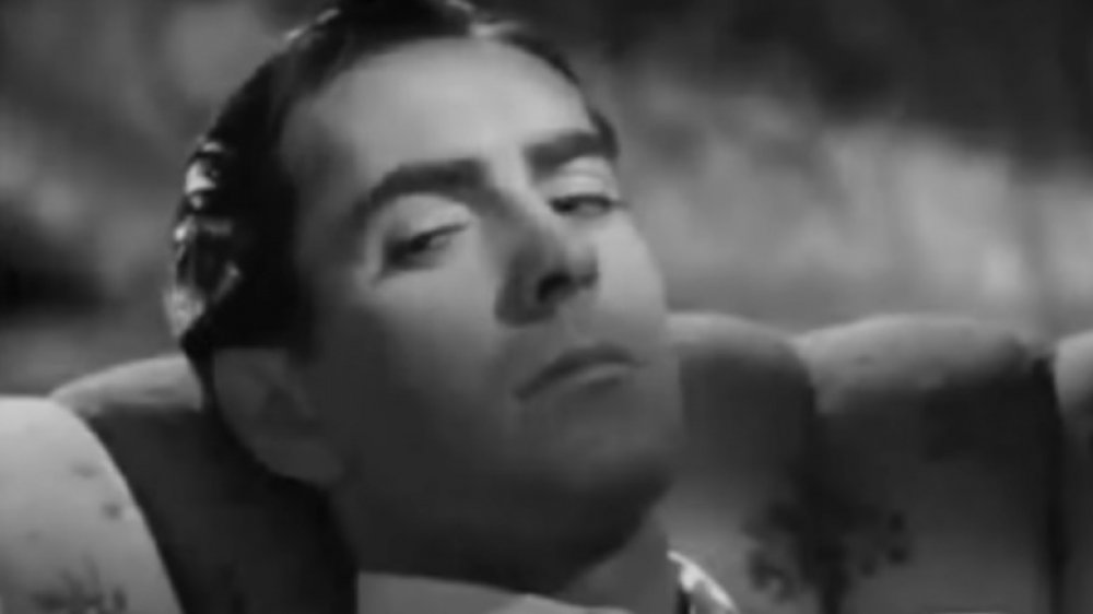 Tyrone Power actuando