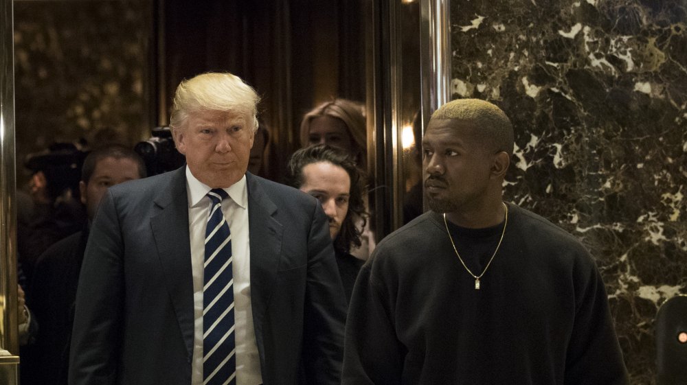 Donald Trump y Kanye West