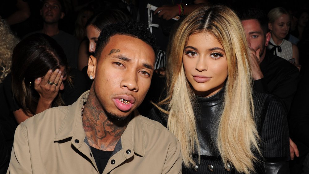 Tyga y Kylie Jenner en la Semana de la Moda de Nueva York en 2016 