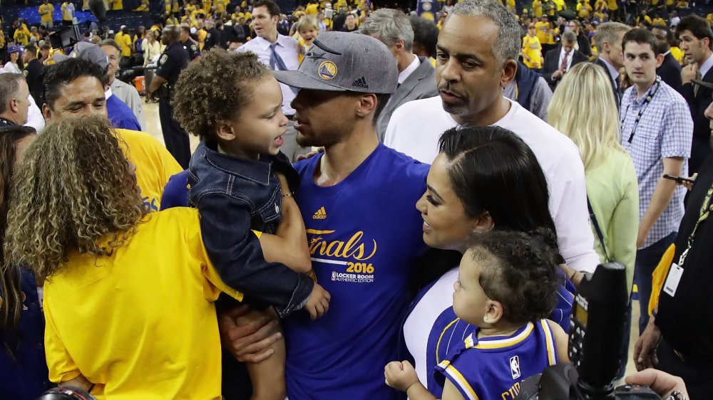 Ayesha Curry, Stephen Curry, Riley Curry, Ryan Curry