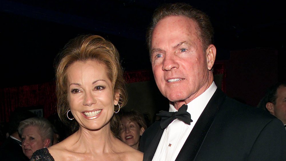 Kathie Lee Gifford y Frank Gifford en la noche de apertura en Broadway para The Producers