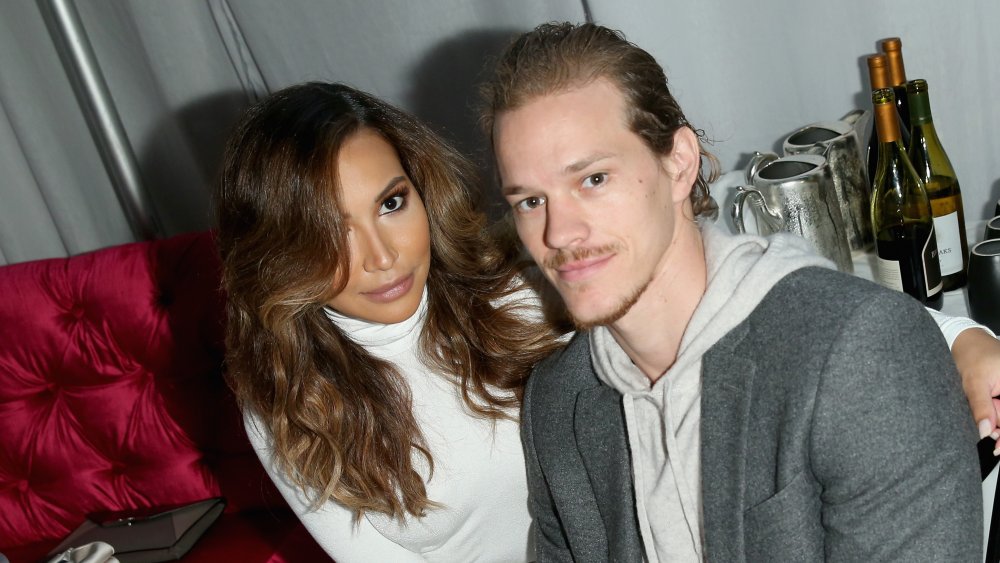 Los actores Naya Rivera (izq.) Y Ryan Dorsey asisten al almuerzo de celebración de los bebés de March of Dimes en honor a Jessica Alba