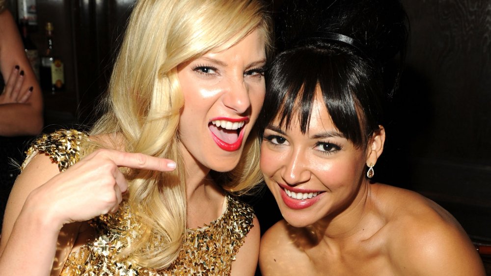 Heather Morris y Naya Rivera