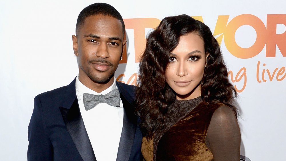 Big Sean y Naya Rivera en TrevorLIVE LA