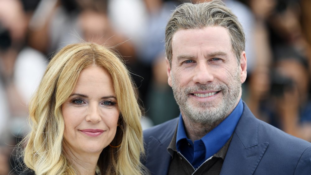 Kelly Preston y John Travolta en la 71a edición del Festival de Cannes