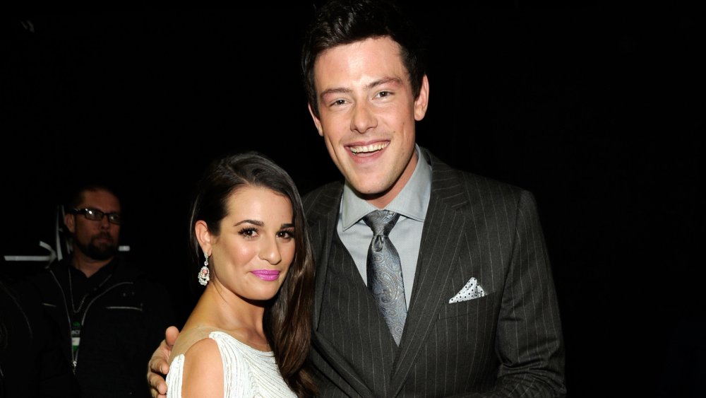 Lea Michele y Cory Monteith en los People's Choice Awards 2012 