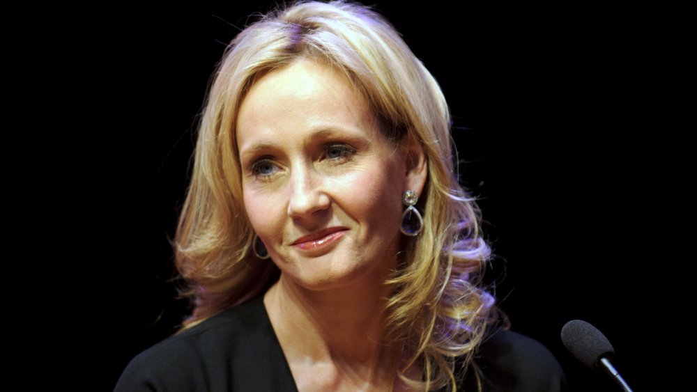 J.K. Rowling en un photocall para The Casual Vacancy 