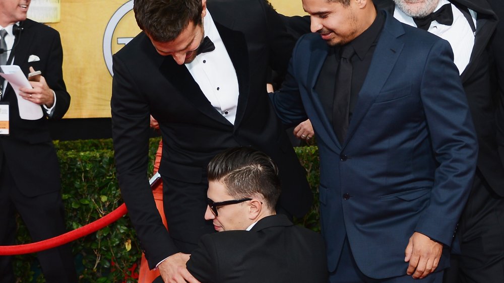 Bradley Cooper, Vitalli Sediuk, Michael Pena en la vigésima entrega anual de premios del gremio de actores de pantalla 