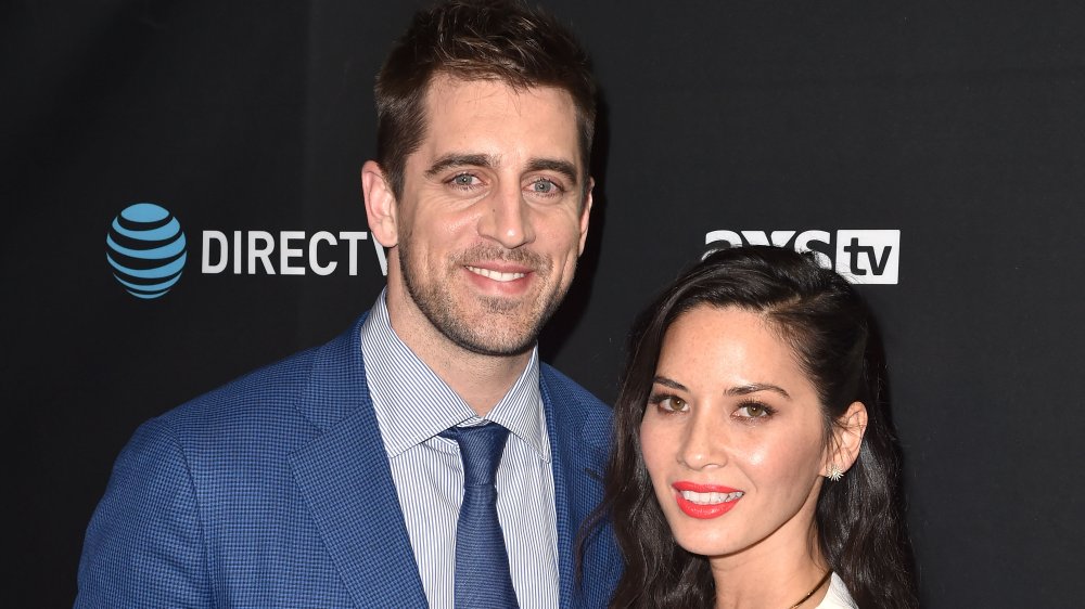 aaron rodgers olivia munn