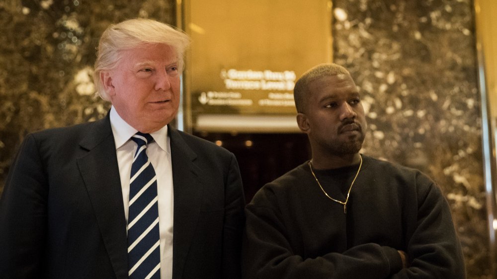 Donald Trump y Kanye West