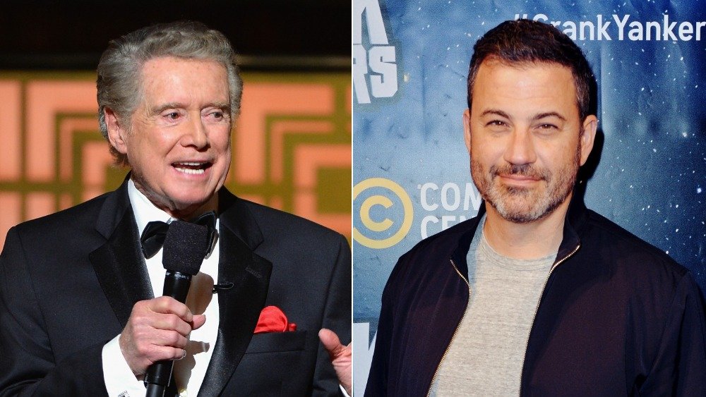 Regis Philbin y Jimmy Kimmel