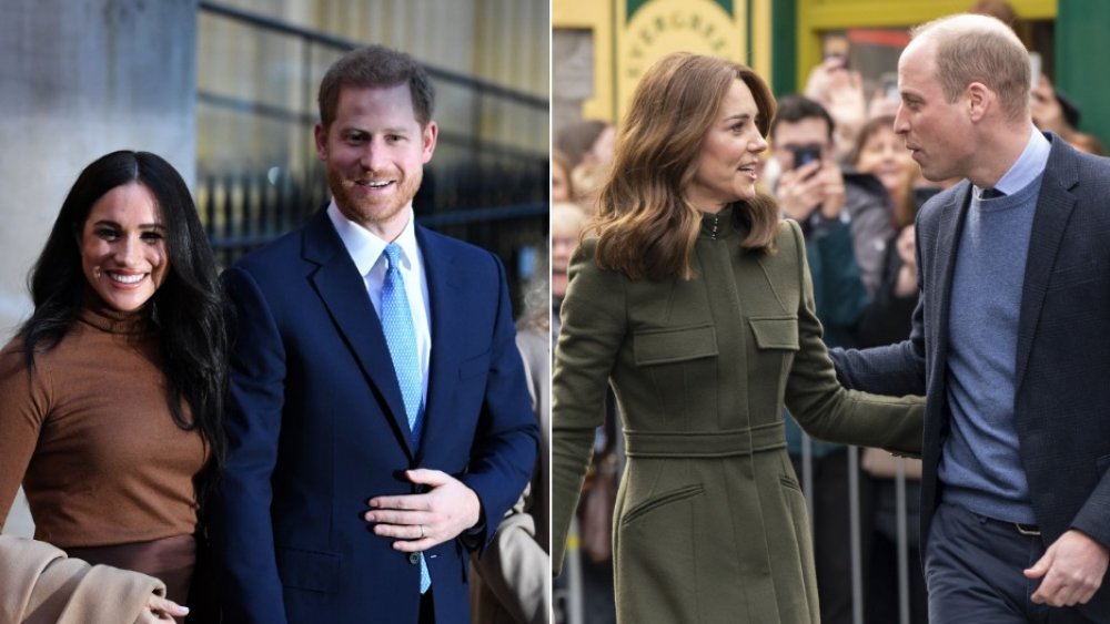 Príncipe Harry, Meghan Markle, Príncipe William y Kate Middleton