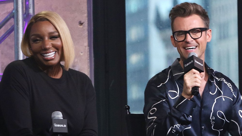 NeNe Leakes y Brad Goreski en E! Estudios durante la Semana de la Moda de Nueva York 2016