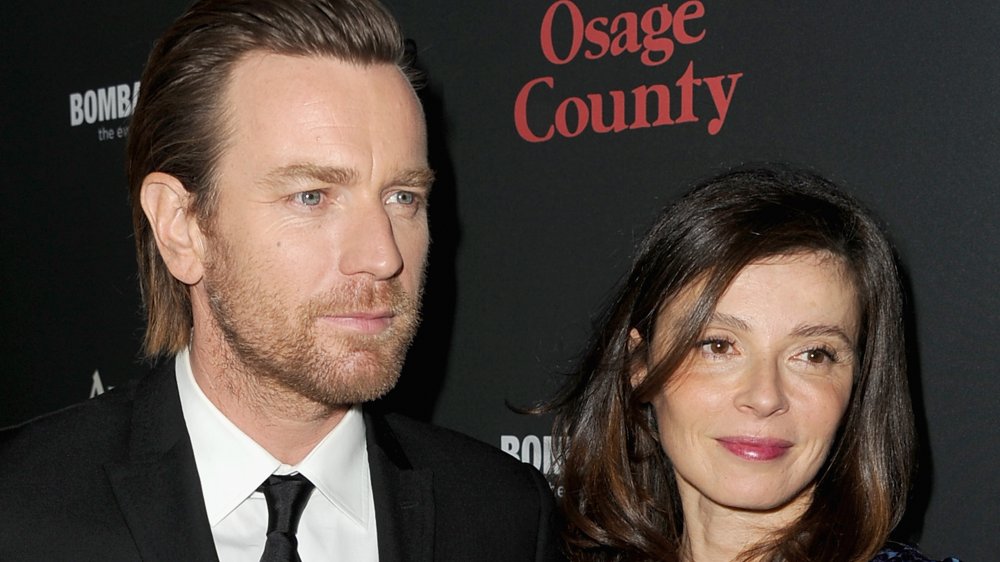 Ewan McGregor and Eve Mavrakis at the August: Osage County premiere in 2013