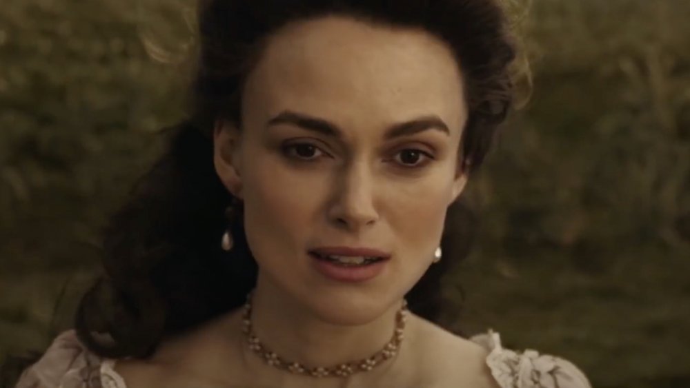 Keira Knightley como Elizabeth Swann en Piratas del Caribe: los hombres muertos no cuentan historias 