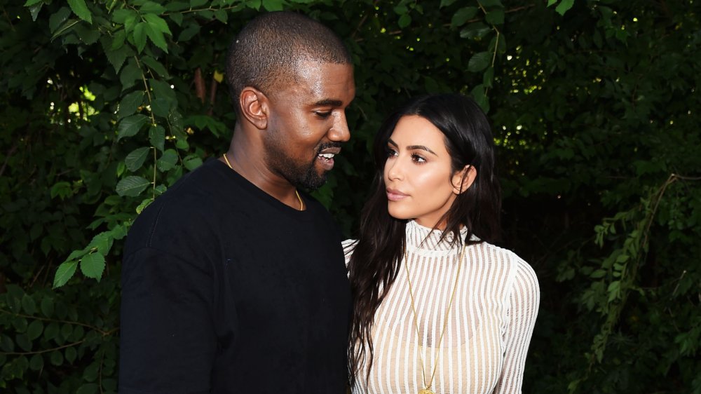 Kanye West, Kim Kardashian West mirándose