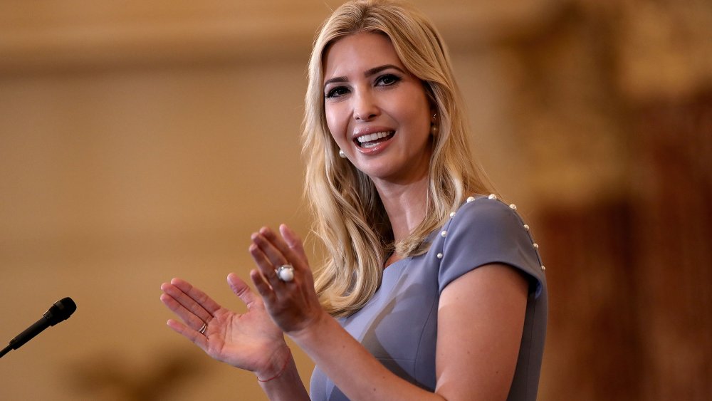 Ivanka Trump en la ceremonia del Informe sobre la trata de personas de 2017