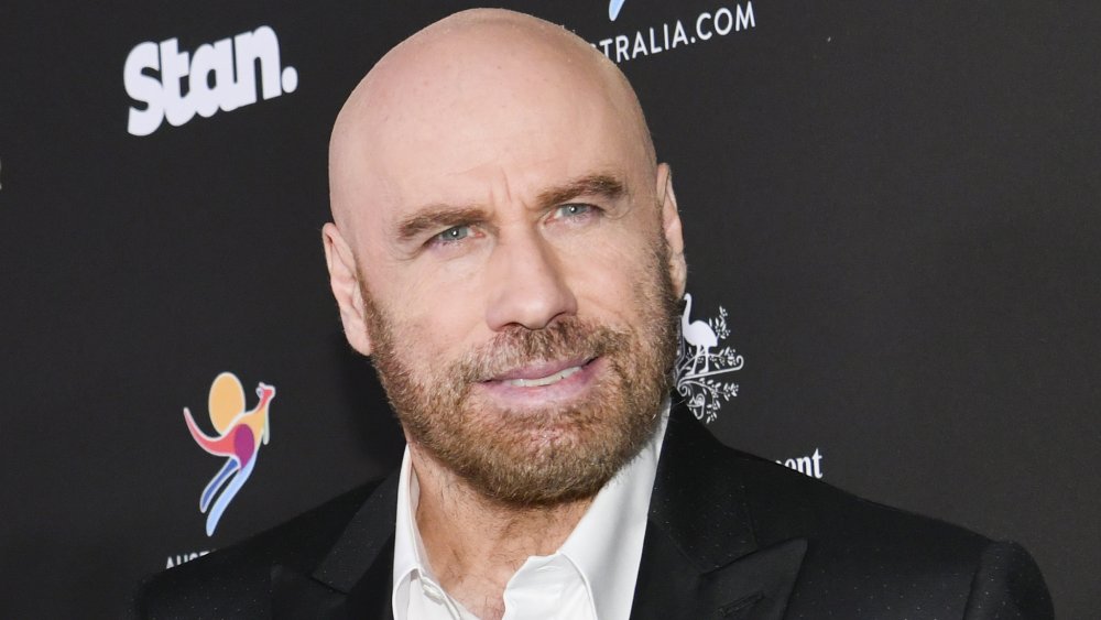 John Travolta llega a G'Day USA 2020 | Cena de pie juntos