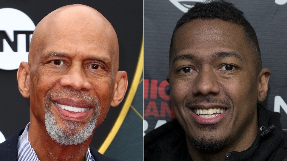 Kareem Abdul-Jabbar y Nick Cannon