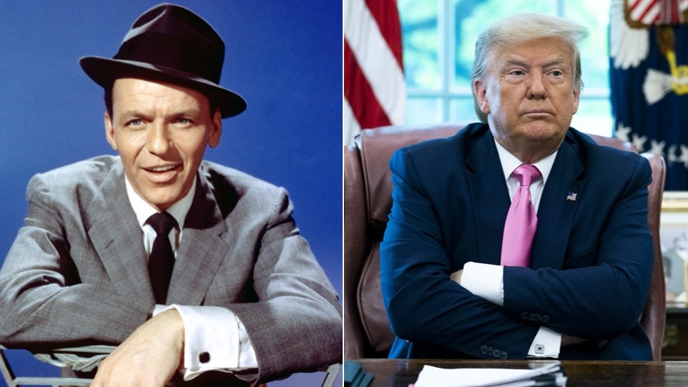 Frank Sinatra y Donald Trump