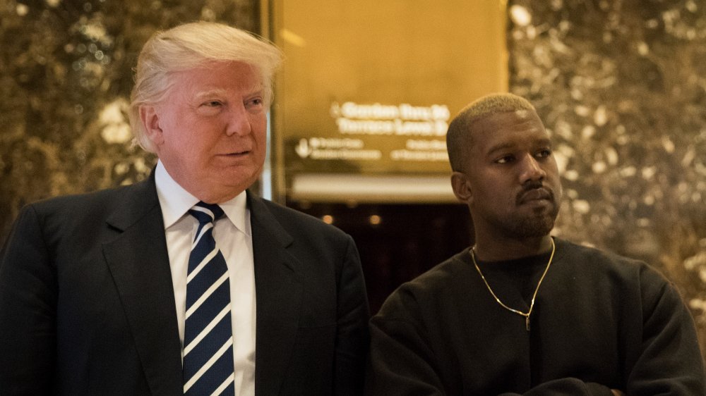 Donald Trump y Kanye West 