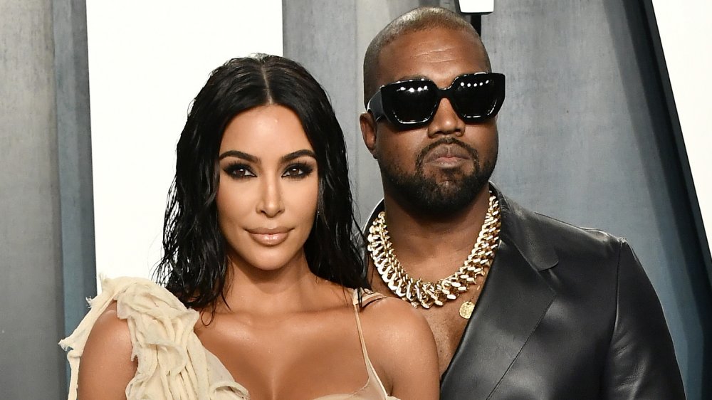 Kim Kardashian West y Kanye West asistieron a la Fiesta Oscar Vanity Fair 2020