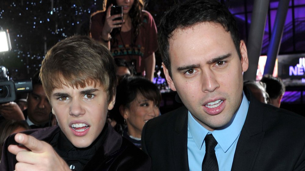 Justin Bieber, Scooter Braun