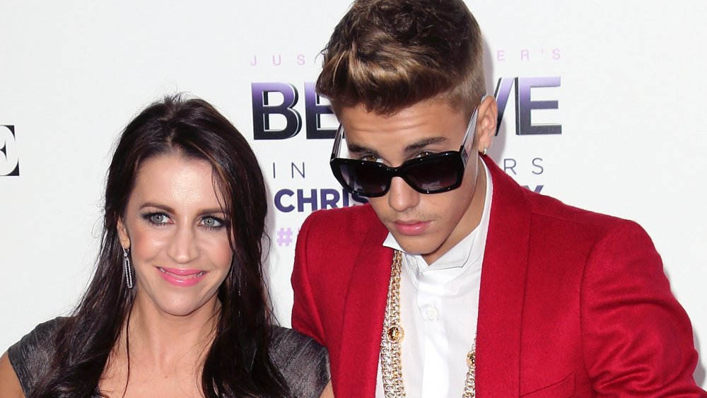 Pattie Mallette y Justin Bieber